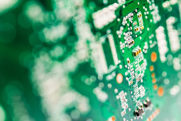 Close-up van circuit board — Stockfoto