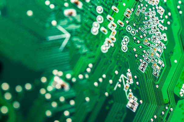 Close-up van circuit board — Stockfoto