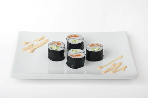 Yin Yang Roll — Stock Photo, Image