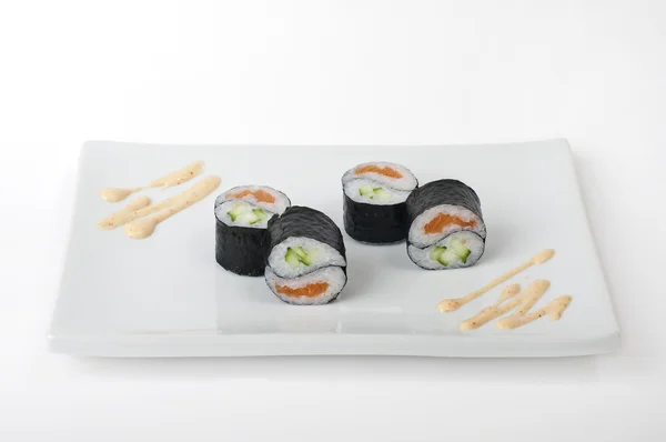 Yin Yang Roll — Stock Photo, Image