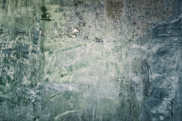 Old wall texture green grunge