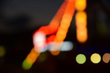 Bulanık arka plan ışıkları Gökkuşağı renkli doku