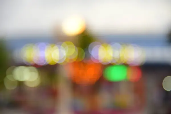 Bulanık Arka Plan Işıkları Gökkuşağı Renkli Doku — Stok fotoğraf