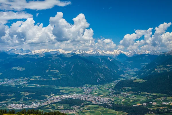 Blick ins Pustertal — Stockfoto