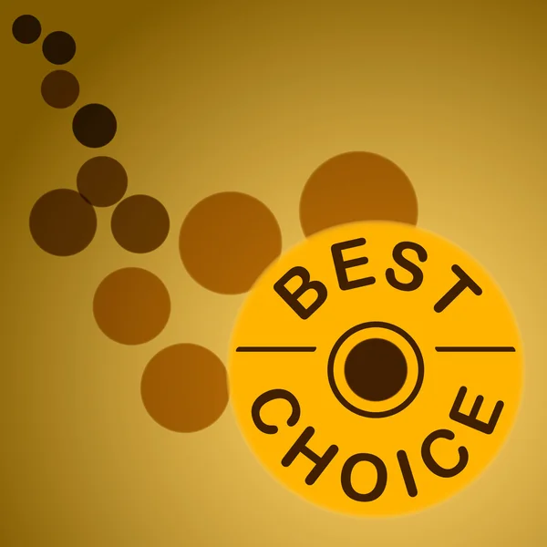 Circle best choice 2 — Stock Vector