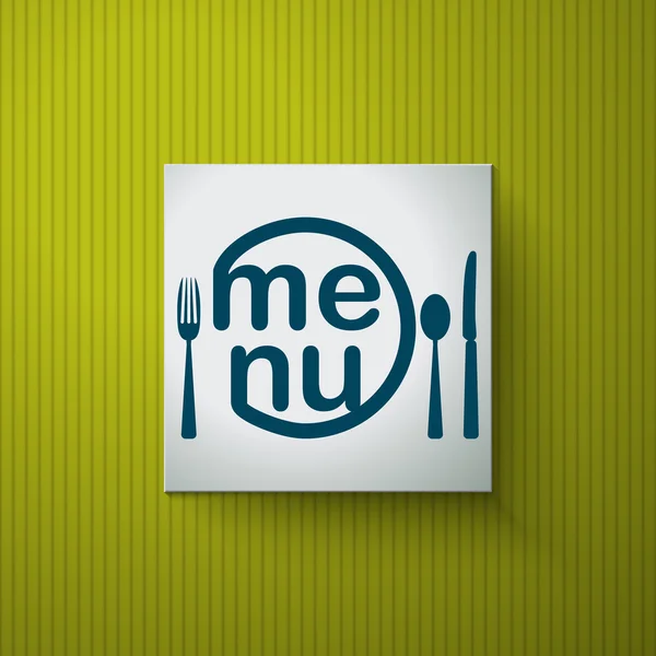 Menu restaurant place 2 — Image vectorielle
