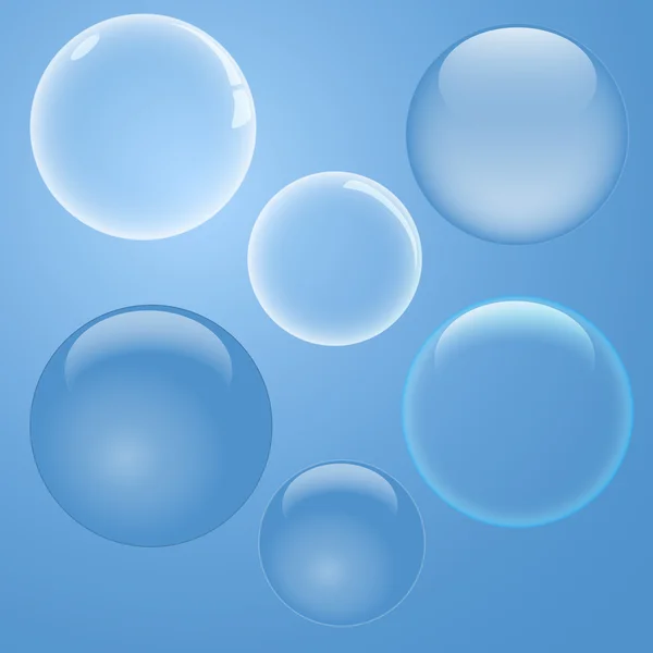 Bubbles set — Stock Vector