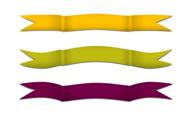 Bahar kıvrılmış bantları