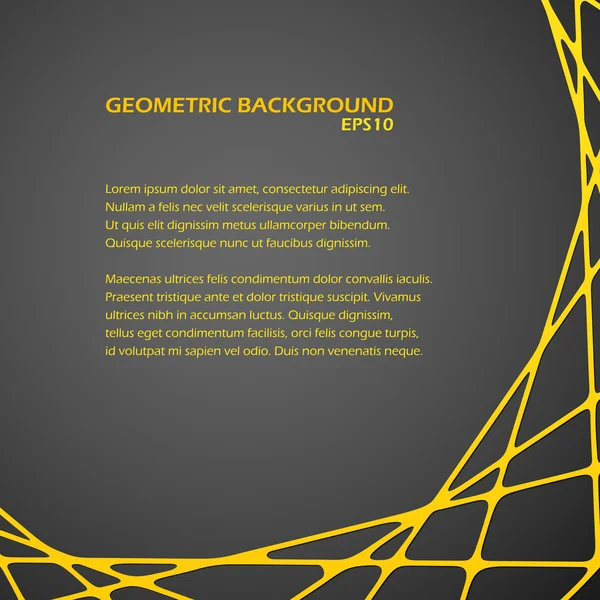 karanlık geometrik arka plan