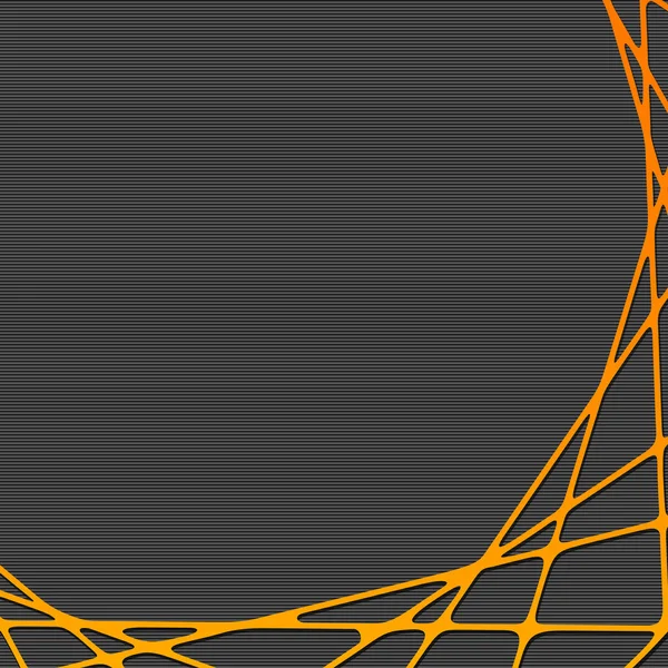 Dunkler abstrakter geometrischer Hintergrund — Stockvektor