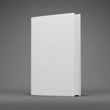Boş kitap kapağı 3d düzenleyici