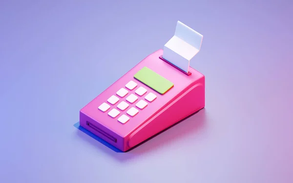 Creditcard Lezer Illustratie — Stockfoto