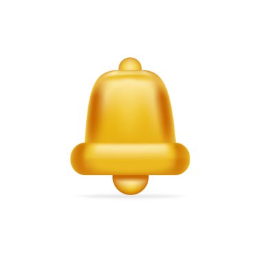 Haber çanı simgesi. vektör illüstrasyonu