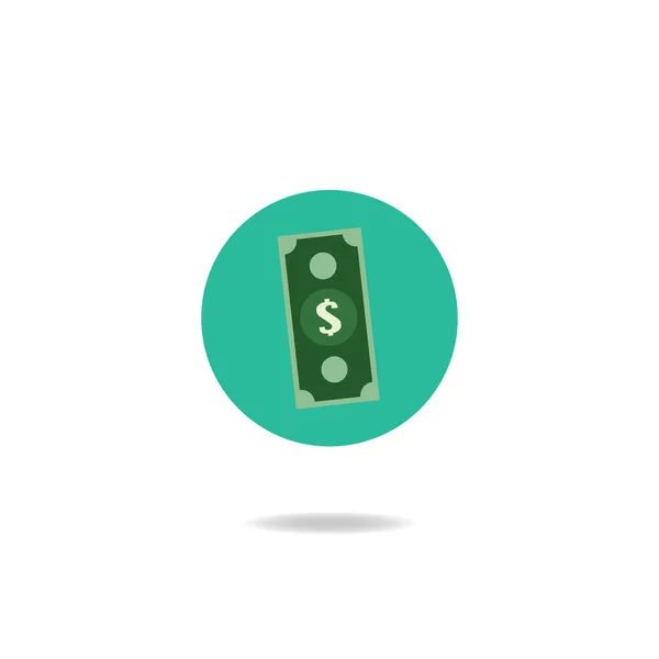 Vector van geld icon.dollar — Stockvector