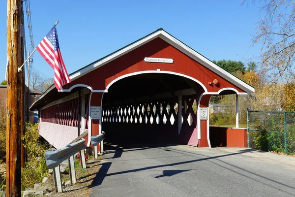 Thompson Covered Bridge — Stock Photo, Image