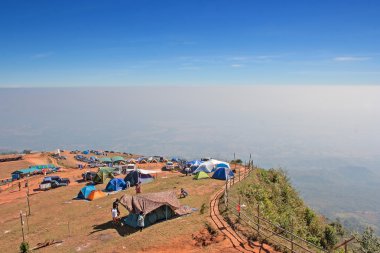 Mountain and Horizontal Line