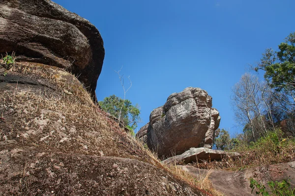 Huge stone at national park — Stock Photo, Image