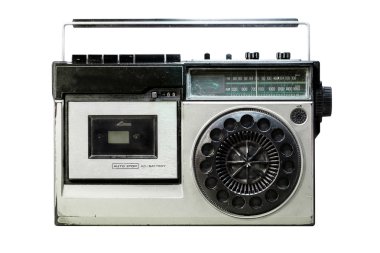 Retro kaset çalar ve kaydedici