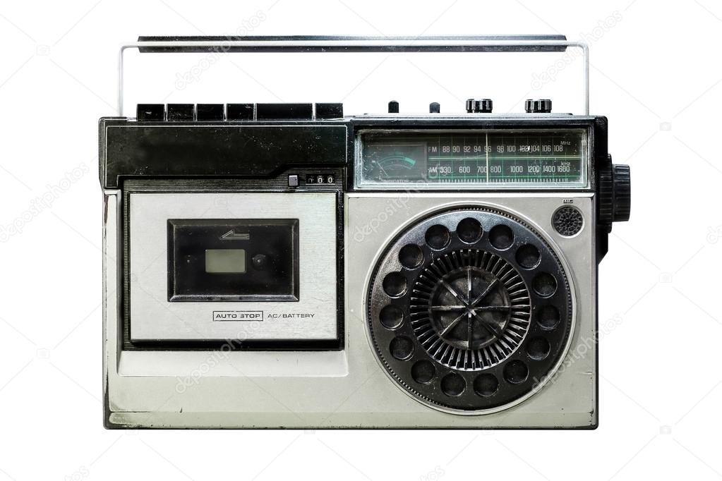 Retro Cassette Player and Recorder