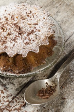 cam daire üzerinde kabak kekler