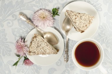 çay bardağı ricotta ve armut pasta