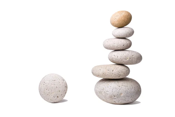 Несбалансированные камни — стоковое фото
