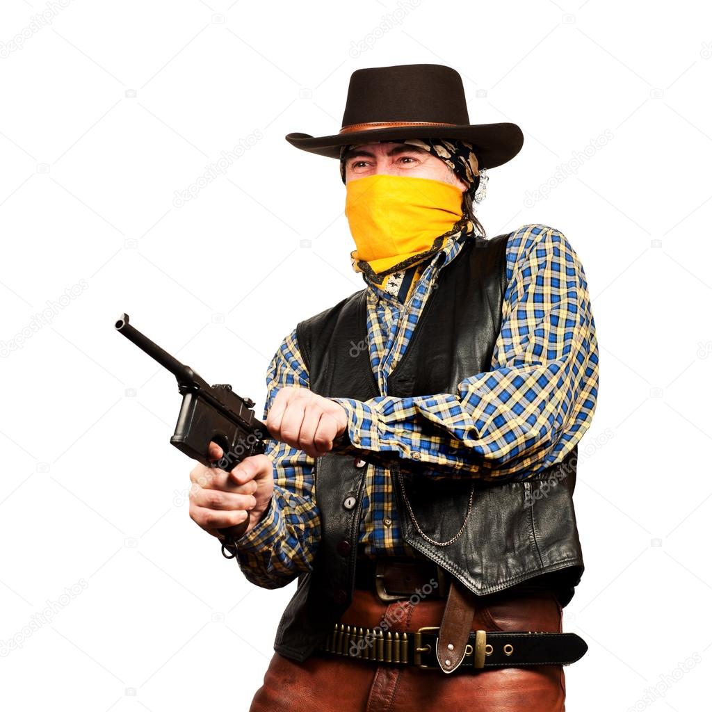 Wild west bank robbery