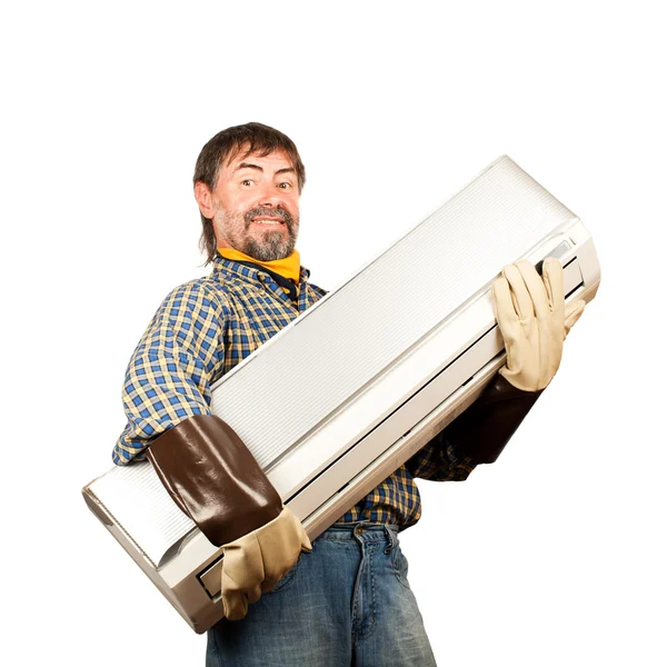 Air conditioning adjuster — Stock Photo, Image