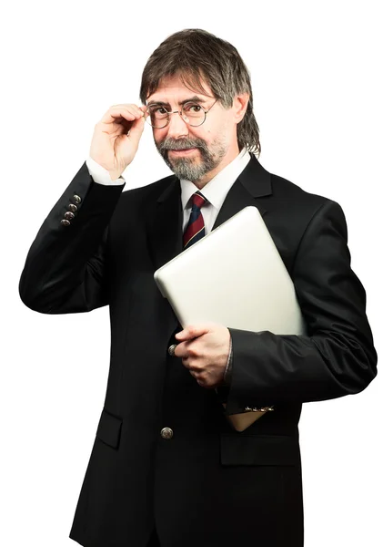 Portrait of a senior businessman — Stock Photo, Image