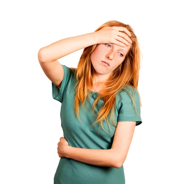 Terrible headache — Stock Photo, Image