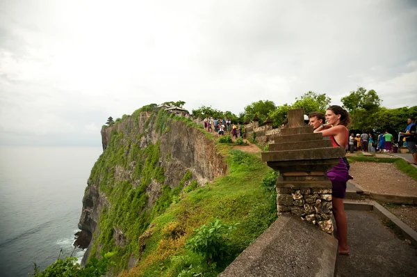 View at Pura Uluwatu temple — Stock Photo, Image