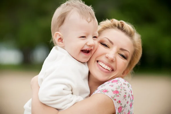 Mère et fils — Photo