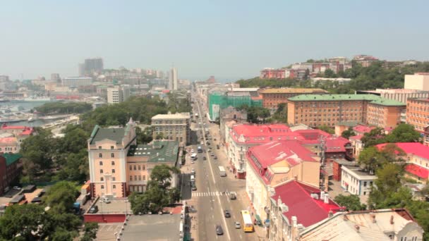 Vista de Vladivostok — Vídeo de stock