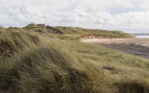 Sand Dunes Seen Beach Rhosneigr Anglesey Coast North Wales — Stock Photo, Image