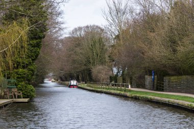 Rufford 'daki Leeds Liverpool kanalında çekilen yol Mart 2022' de Lancashire 'da çekilmiştir..