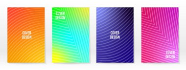 Asgari Poster. Pastel Soft. Gökkuşağı Gradyan Kümesi. Grafik Renk Arkaplanı. Bulanık ağ dokusu. Vektör Modern Banner. Soyut Parlak Duvar Kağıdı. Gradyan Teknoloji Kapağı. Mobil Şablon Tasarımı.