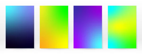 Минимальный Плакат Пастель Софт Rainbow Graham Set Графический Цвет Фона — стоковый вектор