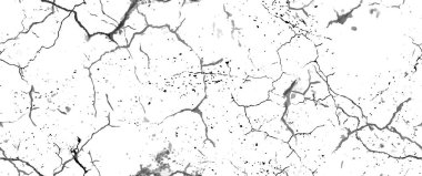 Kederli Grunge dokusu. Kusursuz desen. Eski Yarıton, Geçmişe Dönüş. Kırık, çatlak duvar dokusu. Çizilmiş, Dirt Print. Siyah ve Beyaz Grunge tarzı. Gürültü Kaba Tasarım. Vektör İllüstrasyonu.