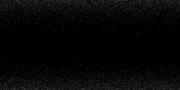 Estrellas Iridiscentes Brillantes Confetti Caída Chispa Holográfica Piñón Arco Iris — Vector de stock