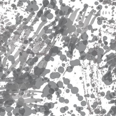 Kamuflaj Kusursuz Düzen. Moda Konsepti. İmdat baskısı. Siyah, Beyaz Çizimler. Trending Surface Tekstil. Mürekkep lekeleri. Sprey boya. Splash Blots. Sanatsal Yaratıcı Vektör Arkaplanı.