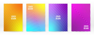 Asgari Poster. Pastel Soft. Gökkuşağı Gradyan Kümesi. Grafik Renk Arkaplanı. Bulanık ağ dokusu. Vektör Modern Banner. Soyut Parlak Duvar Kağıdı. Gradyan Teknoloji Kapağı. Mobil Şablon Tasarımı.