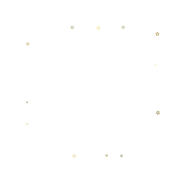 Золотий Блиск Зірок Розкішна Блискуча Конфетті Розсіяна Маленька Іскра Флеш — стоковий вектор