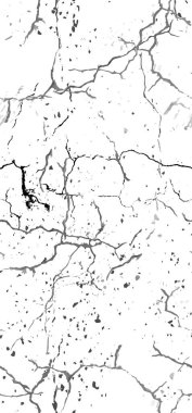 Kederli Grunge dokusu. Kusursuz desen. Eski Yarıton, Geçmişe Dönüş. Kırık, çatlak duvar dokusu. Çizilmiş, Dirt Print. Siyah ve Beyaz Grunge tarzı. Gürültü Kaba Tasarım. Vektör İllüstrasyonu.