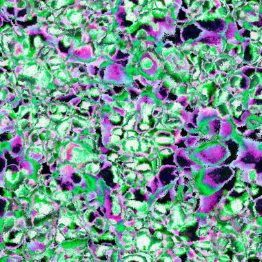 Suluboya el boyası kusursuz desen. Benekler, noktalar ve yırtık kenarlarla karıştırılmış illüstrasyon. Modern soyut arka plan. Tekstil, yüzey, moda, mayo tasarımı için sonu gelmeyen gerçeküstü desen.