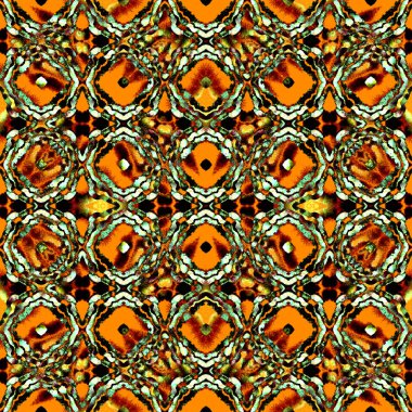 Etnik Yüzey Mozaiği. Kahverengi, Ochra, Cepia Kumaş. Azulejo, Portekiz yüzeyi. İspanya, İslam, Arap Kusursuz Düzeni. Antik Folklor Yüzeyi. Doğal Kumaş.