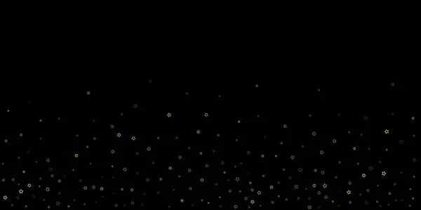 Gold Glitter Stars Confettis Luxe Brillant Petite Étincelle Éparpillée Flash — Image vectorielle