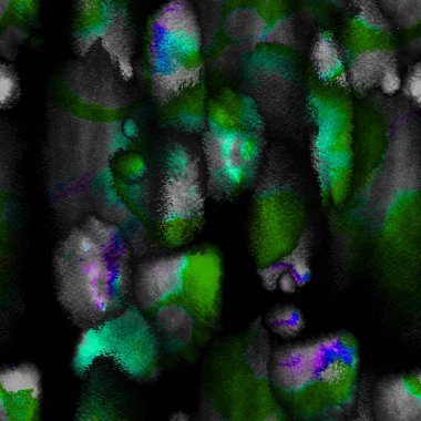 Suluboya El Boyalı. Sanat çizimi. Gerçeküstü desen Ikat, kravat boyası. Batik, El Çizimi Kusursuz Şablon. Tekstil, Yüzey, Moda, Mayo, Çamaşır, Kumaş İçin Sanat Arkaplanı.