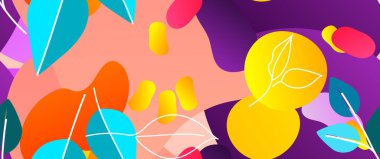 Kalın Yaprak deseni. Tropik Yaprak. Modern Motif. Orman baskısı. Yeşillik Yazı Kusursuz Düzen. Moda Vektörü Arkaplanı. Sanatsal Botanik Yüzey. Soyut Bitki. Parlak Moda. Karşıtlık Çizimi.