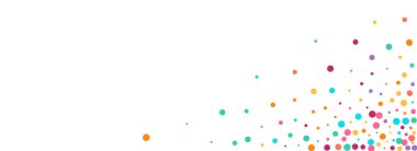 Kırmızı Konfeti Vektörü Panoramik Beyaz Arka Taraf. Görsel Kalp İllüstrasyonu. Pembe Aşk Kağıt Kesimi Şablonu.