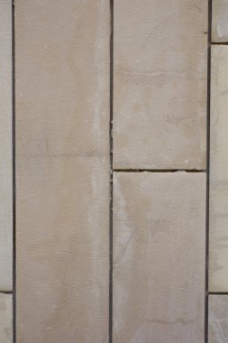 kiremit kaplama, dikey olarak bulunan çimento dan boyalı değil